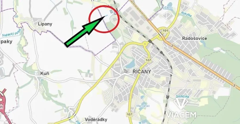 Prodej podílu pole, Říčany, 1296 m2