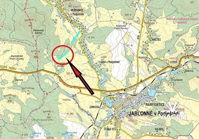 Prodej podílu pole, Jablonné v Podještědí, 6427 m2