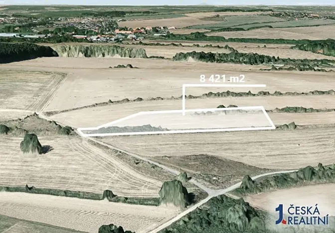 Prodej podílu pole, Chýnice, 1403 m2