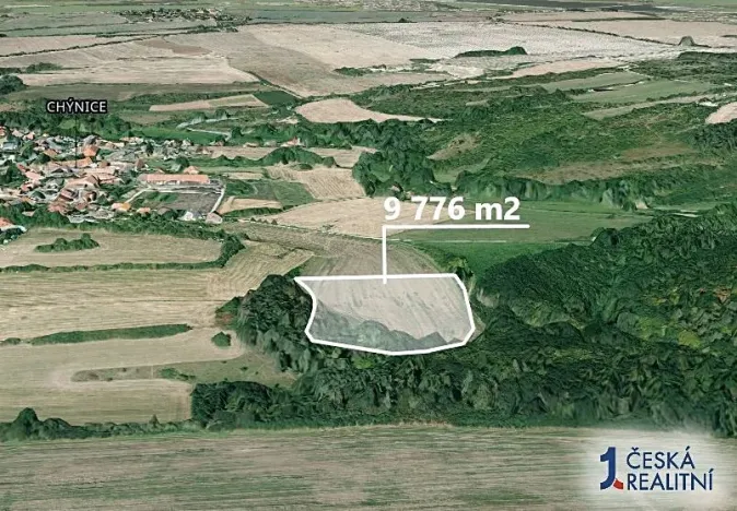 Prodej podílu pole, Chýnice, 1222 m2