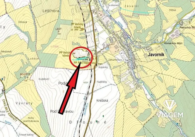 Prodej podílu pole, Velká nad Veličkou, 1935 m2