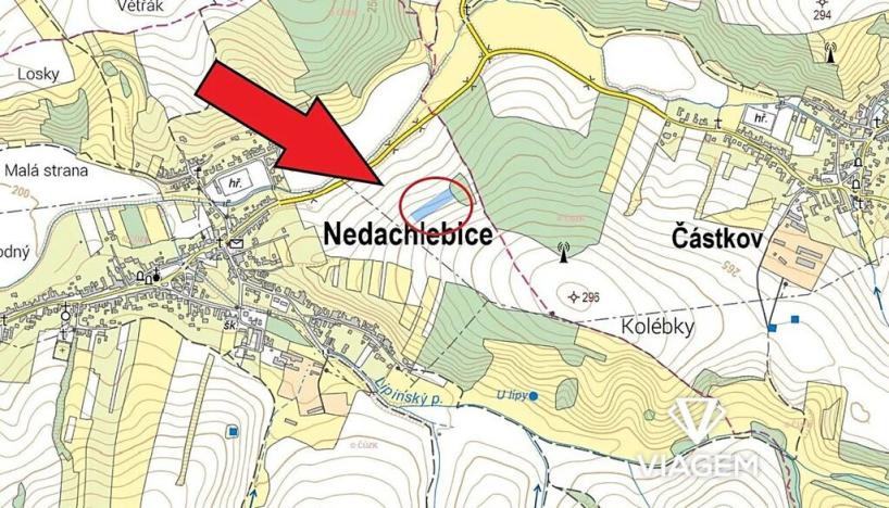 Prodej pole, Nedachlebice, 5443 m2