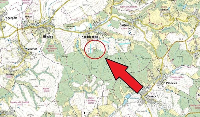 Prodej pole, Nedachlebice, 19282 m2