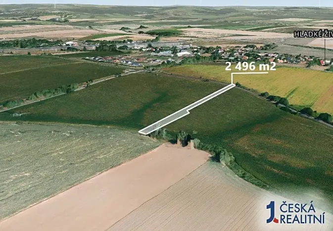 Prodej podílu pole, Hladké Životice, 998 m2