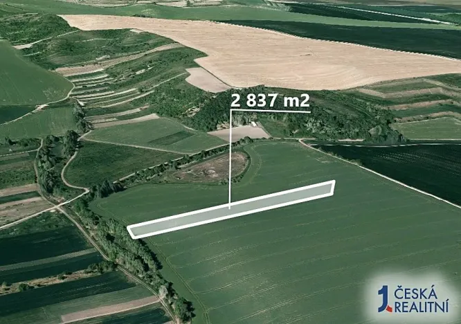 Prodej podílu pole, Nosislav, 709 m2