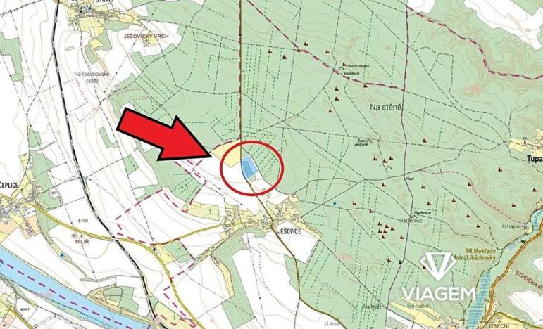 Prodej podílu pole, Liběchov, 6167 m2