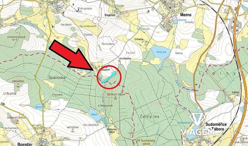 Prodej podílu pole, Střezimíř, 5400 m2