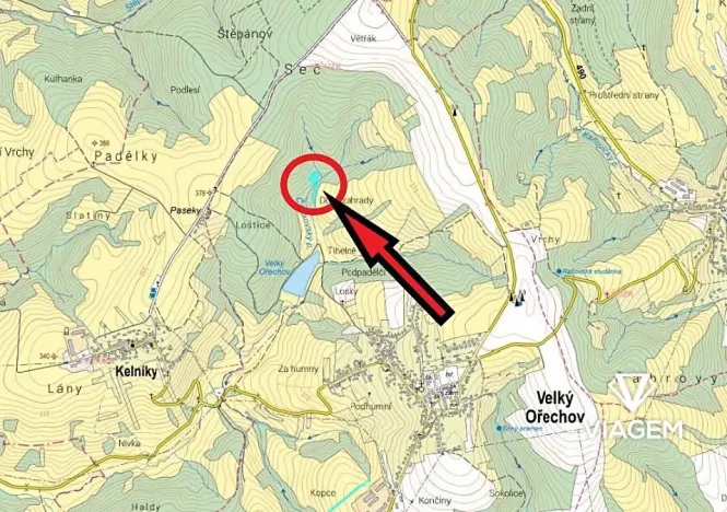 Prodej podílu pole, Velký Ořechov, 699 m2