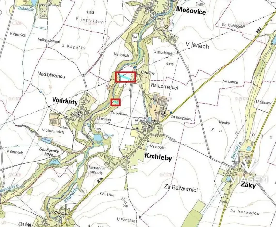 Prodej podílu pole, Krchleby, 138 m2