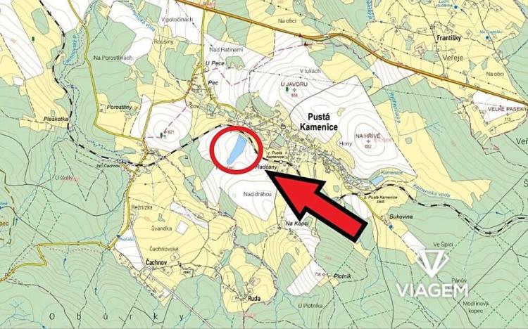 Prodej podílu pole, Pustá Kamenice, 6430 m2