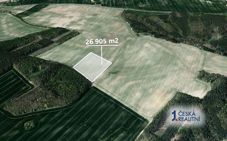 Prodej podílu pole, Liběšice, 2391 m2