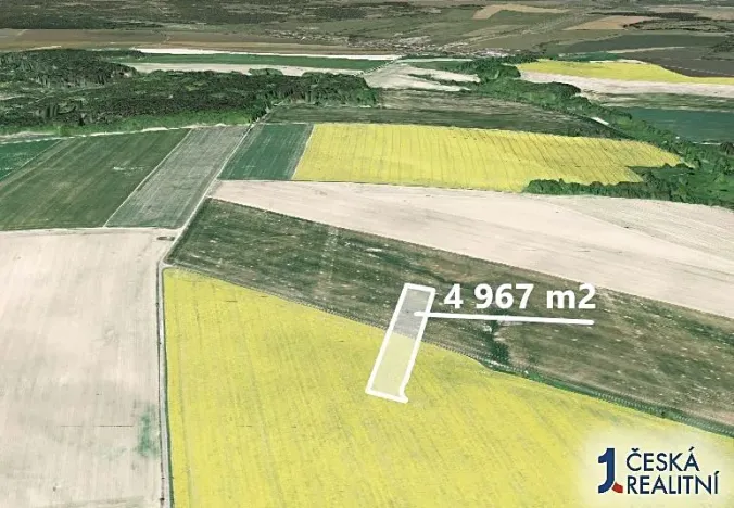 Prodej podílu pole, Rozstání, 1655 m2