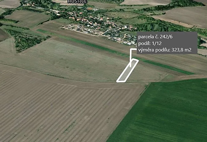 Prodej podílu pole, Klíčany, 755 m2