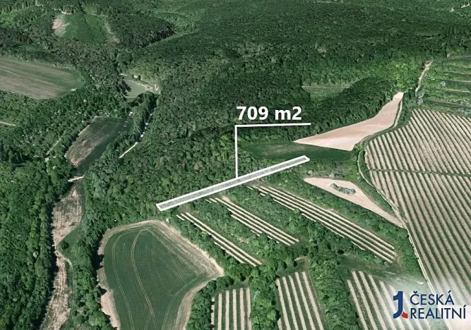 Prodej pole, Žarošice, 709 m2