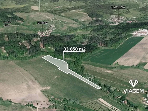 Prodej podílu pole, Valašské Klobouky, 1402 m2