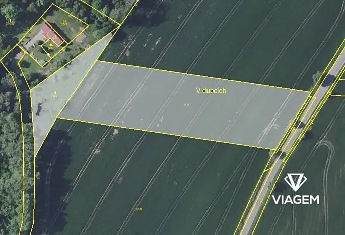 Prodej podílu pole, Pravonín, 750 m2