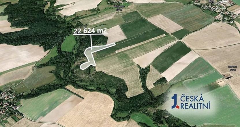 Prodej podílu pole, Šípy, 1150 m2