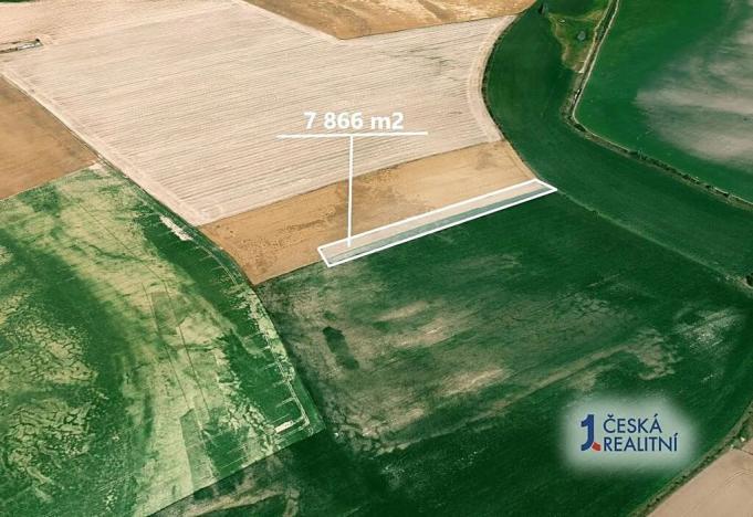 Prodej podílu pole, Jíkev, 983 m2