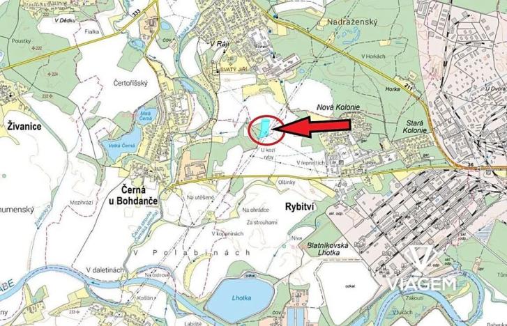 Prodej podílu pole, Lázně Bohdaneč, 1983 m2