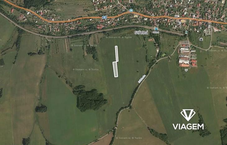 Prodej podílu pole, Střelná, 1151 m2