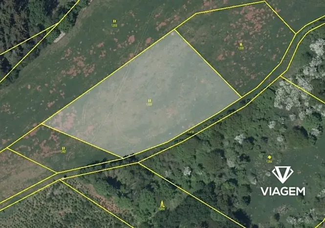 Prodej podílu pole, Úbislavice, 2094 m2