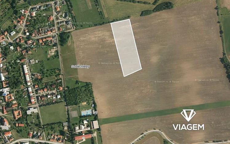 Prodej podílu pole, Soběchleby, 1254 m2