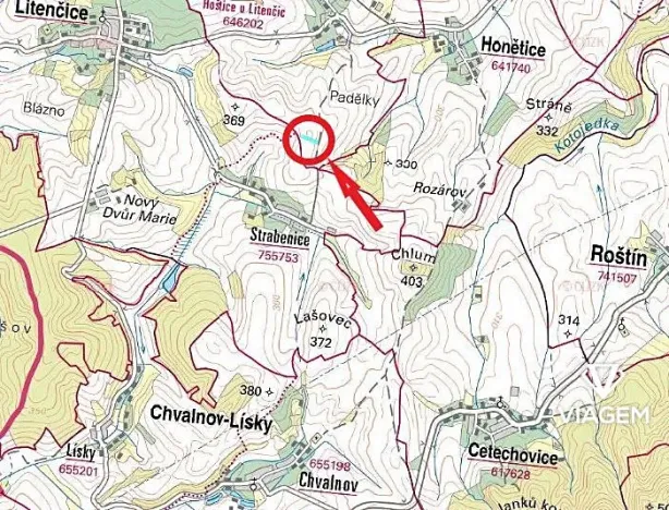 Prodej podílu pole, Hoštice, 3597 m2