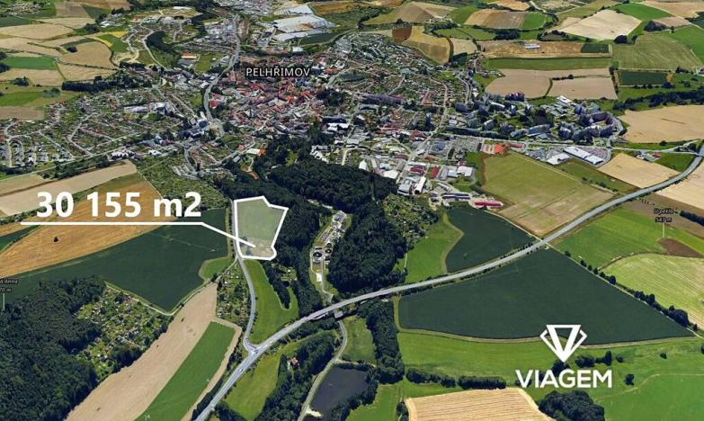 Prodej podílu pozemku pro bydlení, Pelhřimov, 7538 m2