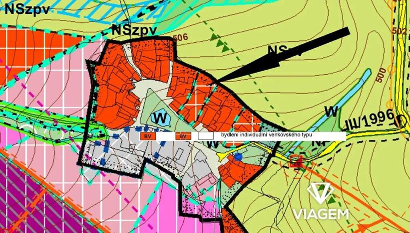 Prodej podílu zahrady, Černošín, 809 m2