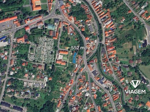 Prodej zahrady, Vizovice, 552 m2