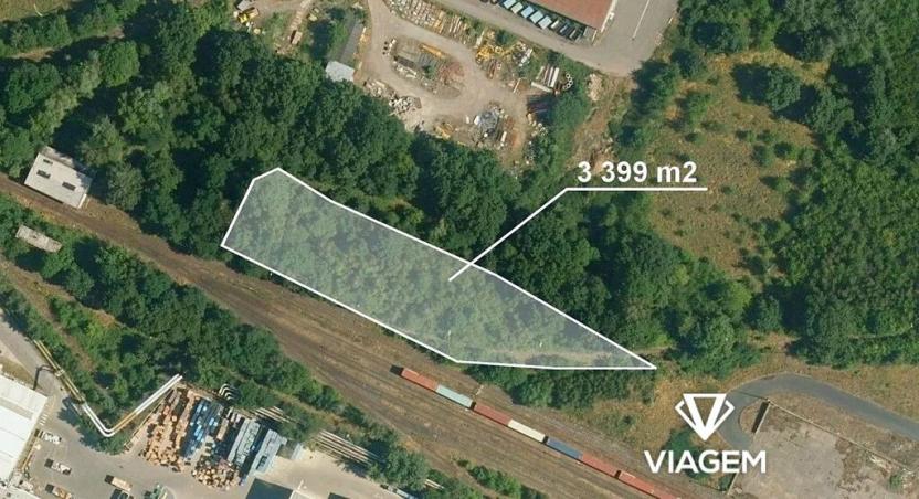 Prodej komerčního pozemku, Pardubice, 3399 m2