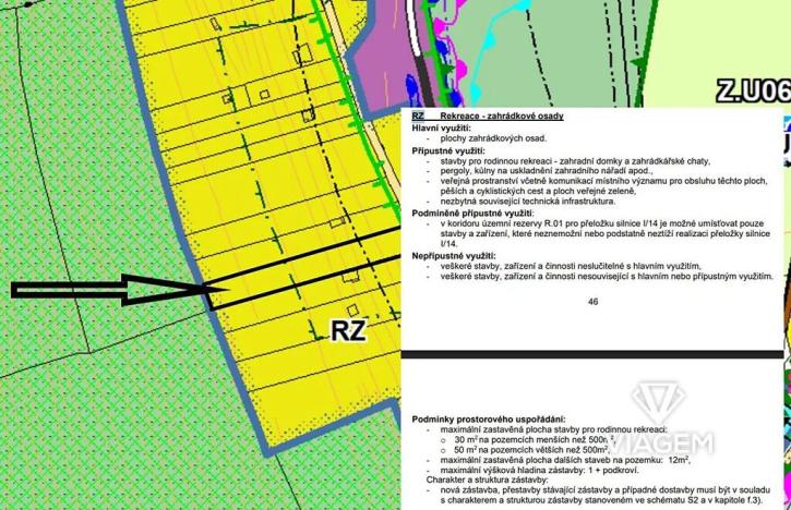 Prodej podílu zahrady, Ústí nad Orlicí, 905 m2