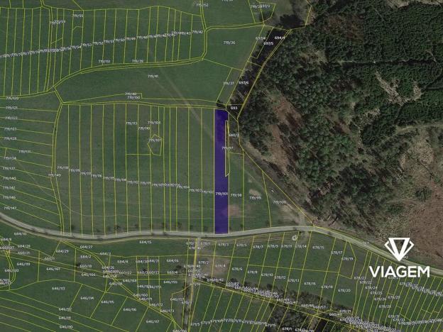 Prodej podílu pole, Okrouhlá, 410 m2