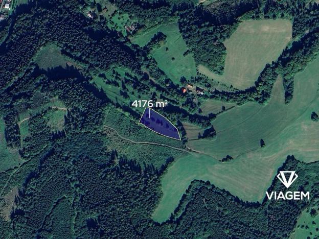 Prodej podílu pole, Hovězí, 464 m2