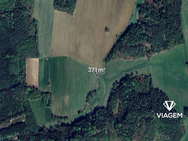 Prodej pole, Osečná, 371 m2