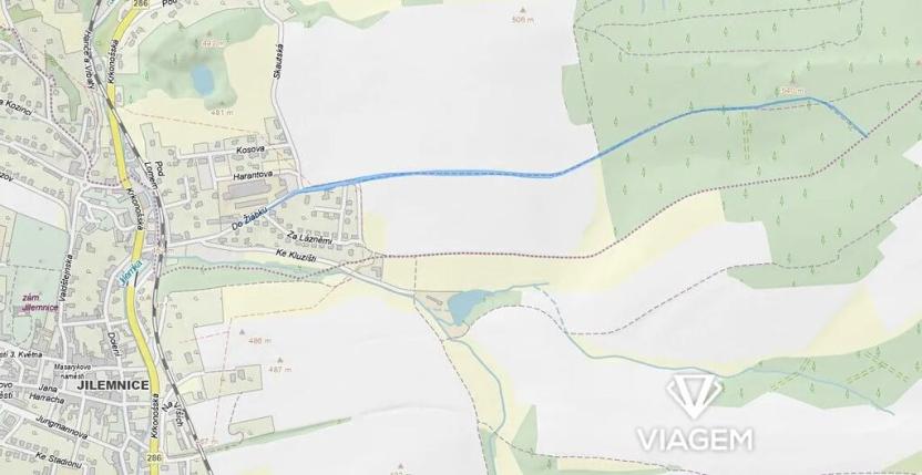 Prodej podílu pole, Jilemnice, 1121 m2