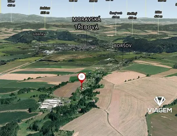 Prodej zahrady, Moravská Třebová, 163 m2