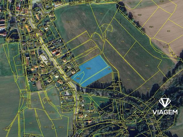 Prodej podílu pozemku pro bydlení, Koberovice, 3077 m2