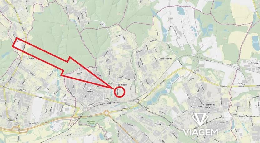 Prodej pozemku pro bydlení, Havířov, 732 m2