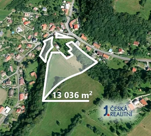 Prodej podílu zahrady, Metylovice, 3259 m2