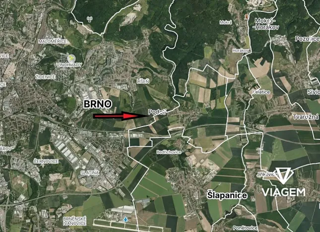 Prodej pole, Brno, 2700 m2