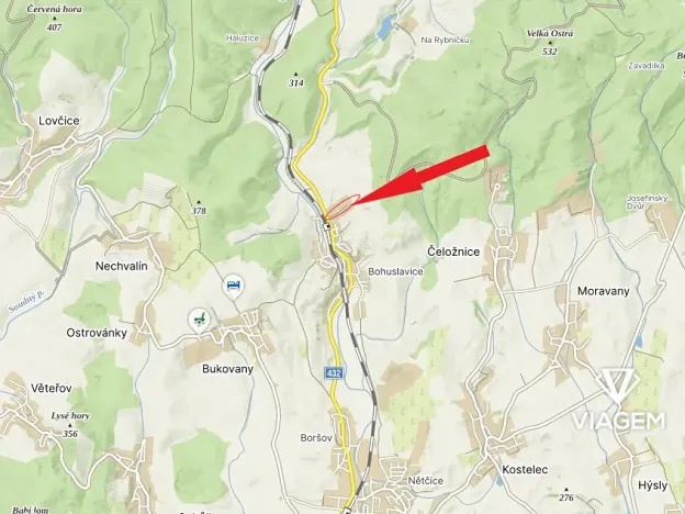 Prodej zahrady, Kyjov, 5470 m2