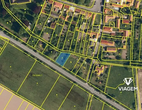 Prodej zahrady, Hustopeče nad Bečvou, 783 m2