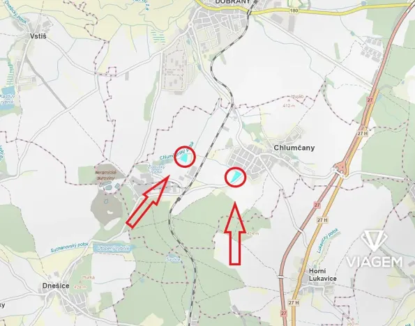 Prodej podílu pole, Chlumčany, 868 m2