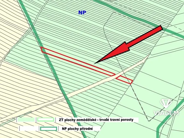 Prodej podílu pole, Svatobořice-Mistřín, 1614 m2