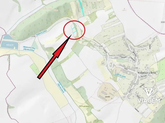 Prodej podílu pole, Kobeřice u Brna, 171 m2