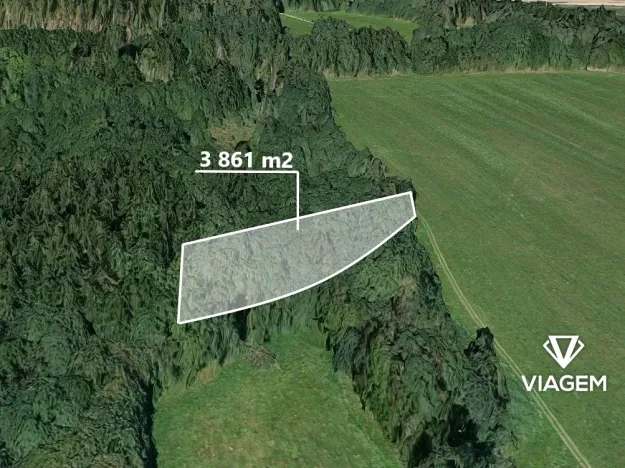 Prodej podílu pole, Nový Kramolín, 643 m2