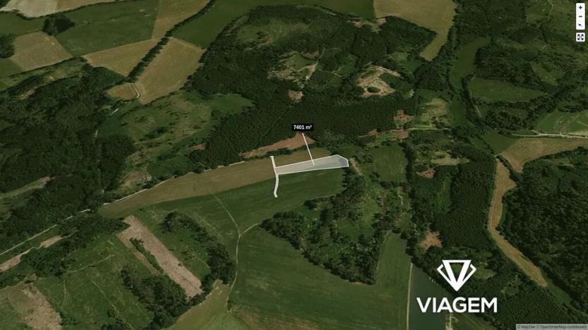 Prodej podílu pole, Borotín, 446 m2