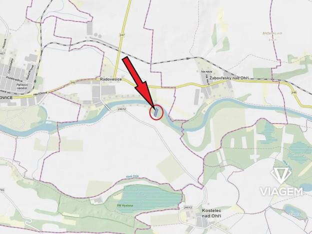 Prodej podílu zahrady, Radovesice, 173 m2