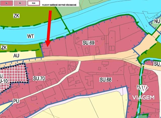 Prodej pozemku pro bydlení, Mikulovice, 939 m2